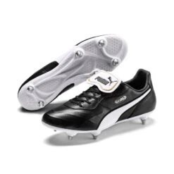 Puma King Top SG Football Boots Black / White