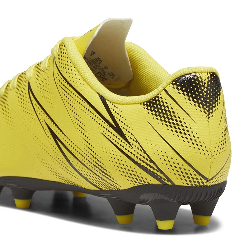 Puma Attacanto FG/AG Kids' Football Boots Yellow / Black 6 Puma Attacanto FG/AG Kids' Football Boots Yellow / Black - Image 4
