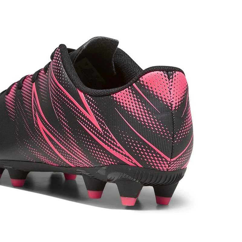 Puma Attacanto FG/AG Kids' Football Boots Black / Orchid 6 Puma Attacanto FG/AG Kids' Football Boots Black / Orchid - Image 4