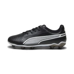 Puma King Match Play FG/AG Youth Football Boots Black / White 10 Puma King Match Play FG/AG Youth Football Boots Black / White -Skechers Store 107573 01 sv01