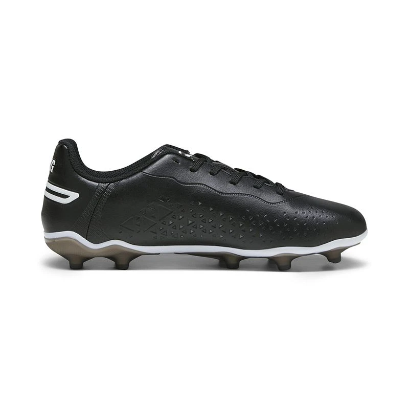 Puma King Match Play FG/AG Youth Football Boots Black / White 4 Puma King Match Play FG/AG Youth Football Boots Black / White - Image 2