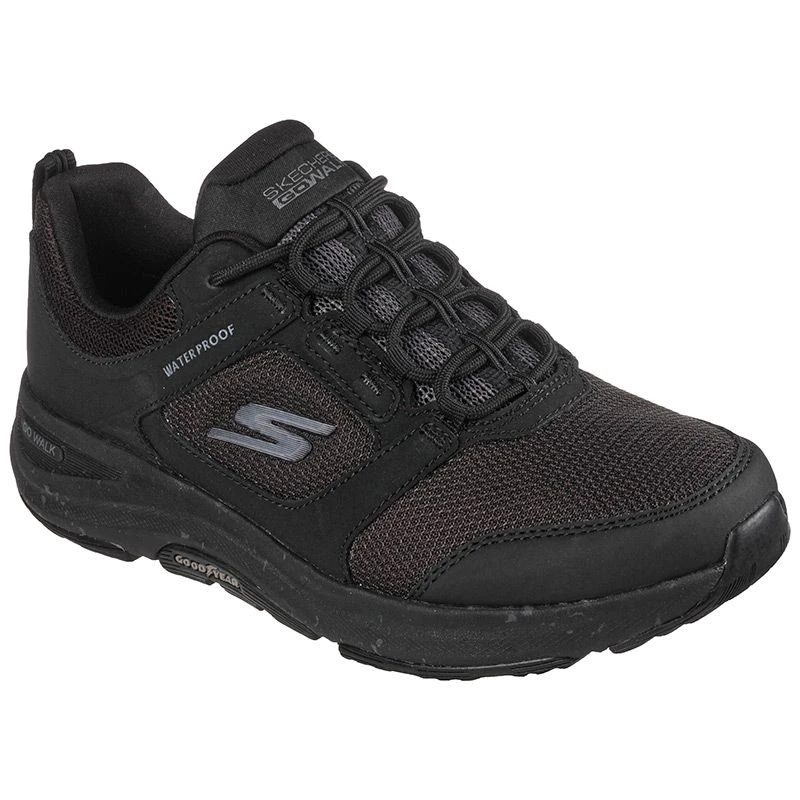 Skechers Women's GoWalk Outdoors Trail Shoes Black 5 Skechers Women's GoWalk Outdoors Trail Shoes Black - Image 3