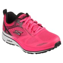 Skechers Women's Go Run Consistent - Fleet Rush Runners Hot Pink / Black -Skechers Store 128272 hpbk large