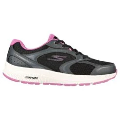 Skechers Women's Go Run Consistent Anahita Trainers Black / Purple