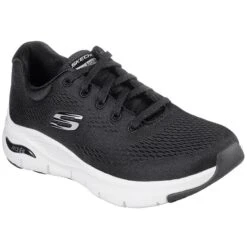 Skechers Women's Arch Fit Big Appeal Trainers Black / White -Skechers Store 149057 bkw large
