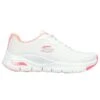 Skechers Women's Arch Fit - Infinity Cool Runners White / Pink 1 Skechers Women's Arch Fit - Infinity Cool Runners White / Pink -Skechers Store 149722 wpk e large