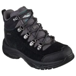 Skechers Women's Trego El Captain Hiking Boot Black / Grey 9 Skechers Women's Trego El Captain Hiking Boot Black / Grey -Skechers Store 158254 bkgy large