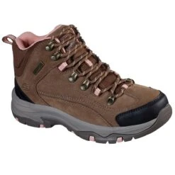 Skechers Women's Trego Alpine Trail Hiking Boots Brown 9 Skechers Women's Trego Alpine Trail Hiking Boots Brown -Skechers Store 167004 brtn large
