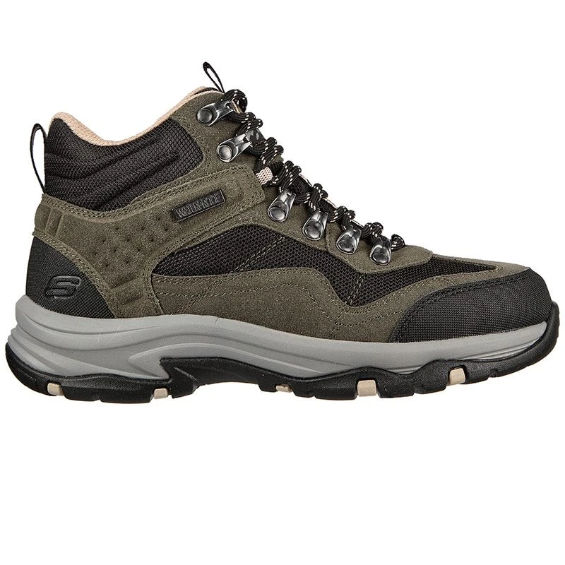 Skechers Women's Relaxed Fit®: Trego Base Camp Hiking Boot Olive / Black 3 Skechers Women's Relaxed Fit®: Trego Base Camp Hiking Boot Olive / Black
