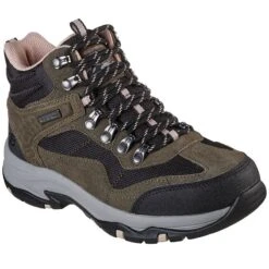 Skechers Women's Relaxed Fit®: Trego Base Camp Hiking Boot Olive / Black 9 Skechers Women's Relaxed Fit®: Trego Base Camp Hiking Boot Olive / Black -Skechers Store 167008 olbk large