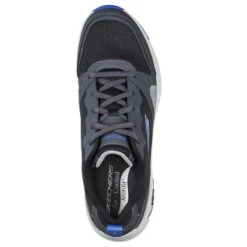 Skechers Men's Arch Fit Overlay Trainers Black / Grey -Skechers Store 232204 bkgy b large