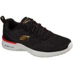 Skechers Men's Skech-Air Dynamight Tuned Up Trainers Black / White