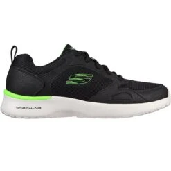 Skechers Men's Skech-Air Dynamight - Venturik Trainers Black / Lime