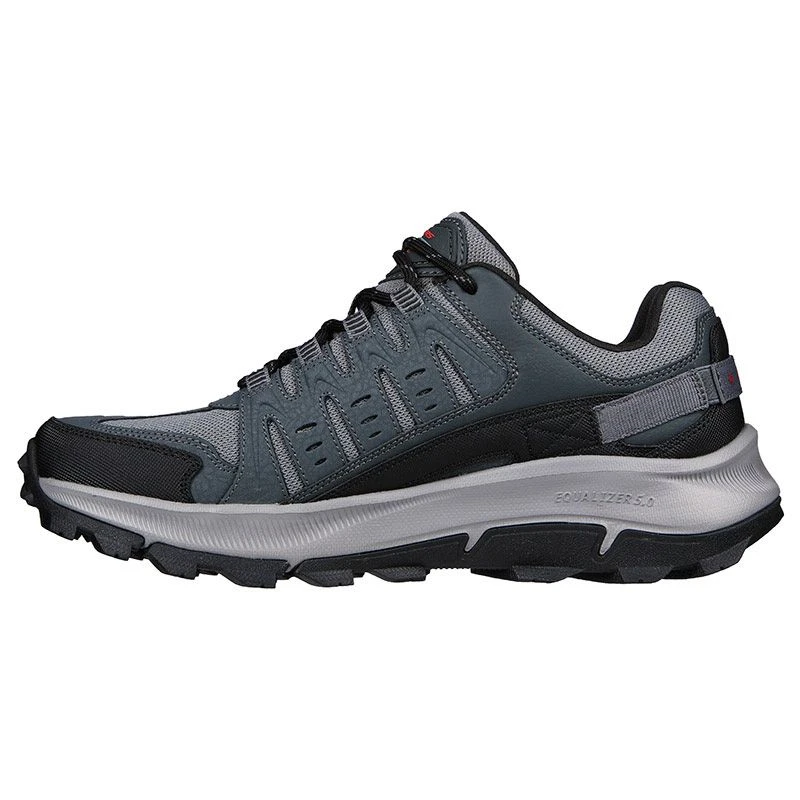 Skechers Men's Relaxed Fit: Equalizer 5.0 Trail - Solix Charcoal / Black 4 Skechers Men's Relaxed Fit: Equalizer 5.0 Trail - Solix Charcoal / Black - Image 2