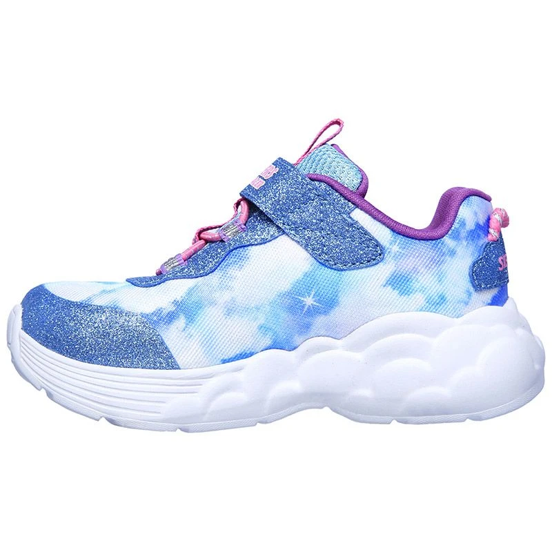 Skechers Kids' S Slights : Rainbow Racer Junior Runners Blue 4 Skechers Kids' S Slights : Rainbow Racer Junior Runners Blue - Image 2