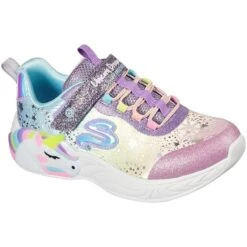 Skechers Kids' Unicorn Dreams Junior Runners Purple / Multi -Skechers Store 302311l prmt large