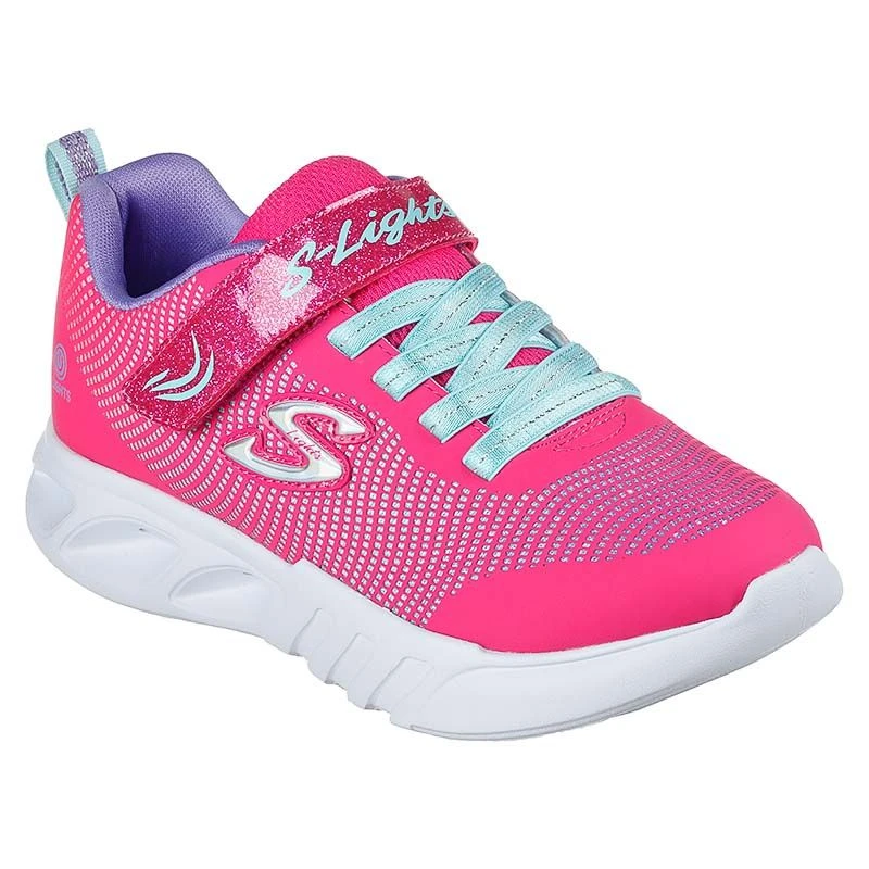 Skechers Kids' S Lights: Flicker Flash Junior Runners Pink / Multi 3 Skechers Kids' S Lights: Flicker Flash Junior Runners Pink / Multi