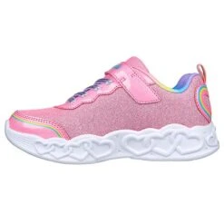 Skechers Kids' Infinite Heart Lights - Love Junior Runners Pink / Multi 8 Skechers Kids' Infinite Heart Lights - Love Junior Runners Pink / Multi -Skechers Store 303751l pkmt d large 1