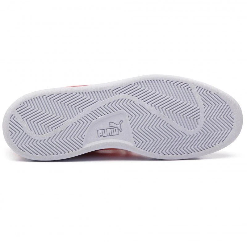 Puma Kids' Smash V2 Ribbon Junior Runners Peach / White 6 Puma Kids' Smash V2 Ribbon Junior Runners Peach / White - Image 4