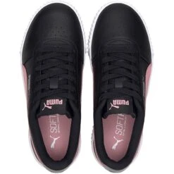 Puma Kids' Carina L Youth Runners Black / Peony -Skechers Store 370677 08 sv04