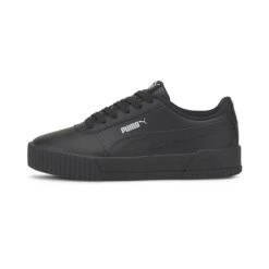 Puma Kids' Carina L Youth Runners Black / White