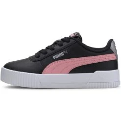 Puma Kids' Carina L Junior Runners Black / Peony