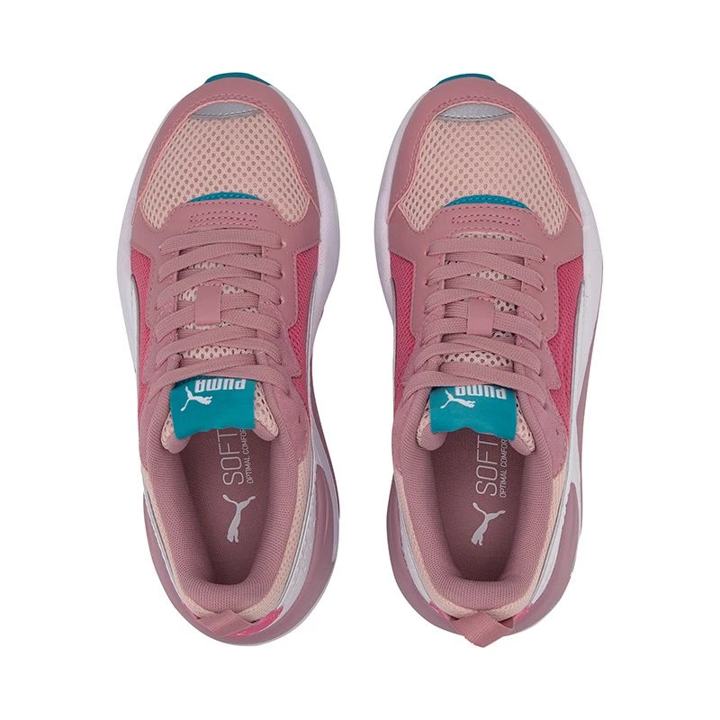 Puma Kids' X-RAY Youth Runners Peach / White / Foxglove / Glowing Pink / Viridian Green 6 Puma Kids' X-RAY Youth Runners Peach / White / Foxglove / Glowing Pink / Viridian Green - Image 4