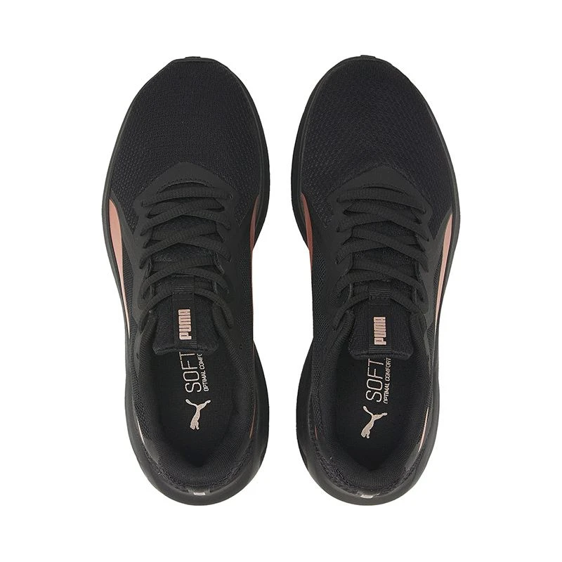Puma Women's Twitch Runner Trainers Black / Rose Gold 7 Puma Women's Twitch Runner Trainers Black / Rose Gold - Image 5