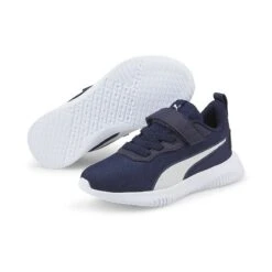 Puma Kids' Flyer Flex AC Junior Sneakers Peacoat / Nimbus Cloud -Skechers Store 376383 09