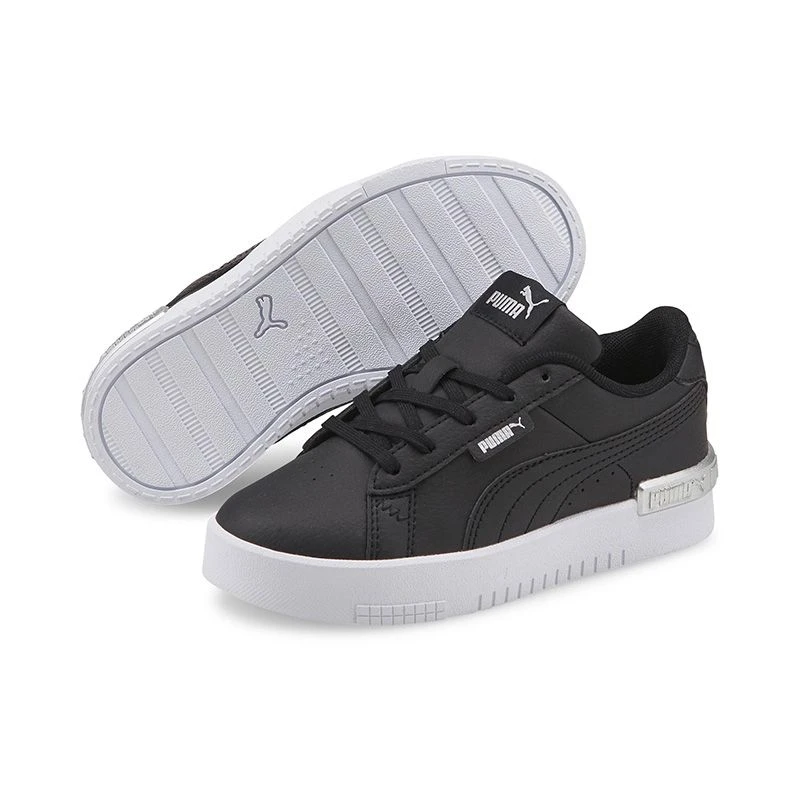 Puma Kids' Jada Junior Sneakers Black / Silver 6 Puma Kids' Jada Junior Sneakers Black / Silver - Image 4