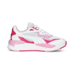Puma Kids' X-Ray Speed Youth Runners White / Glowing Pink / Lilac Chiffon -Skechers Store 384898 10 sv03
