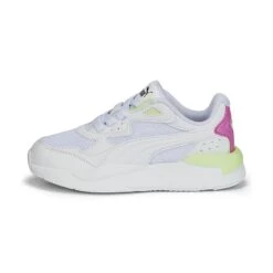 Puma Kids' X-Ray Speed AC Junior Sneakers White / Mauve Pop / Pistachio / Black