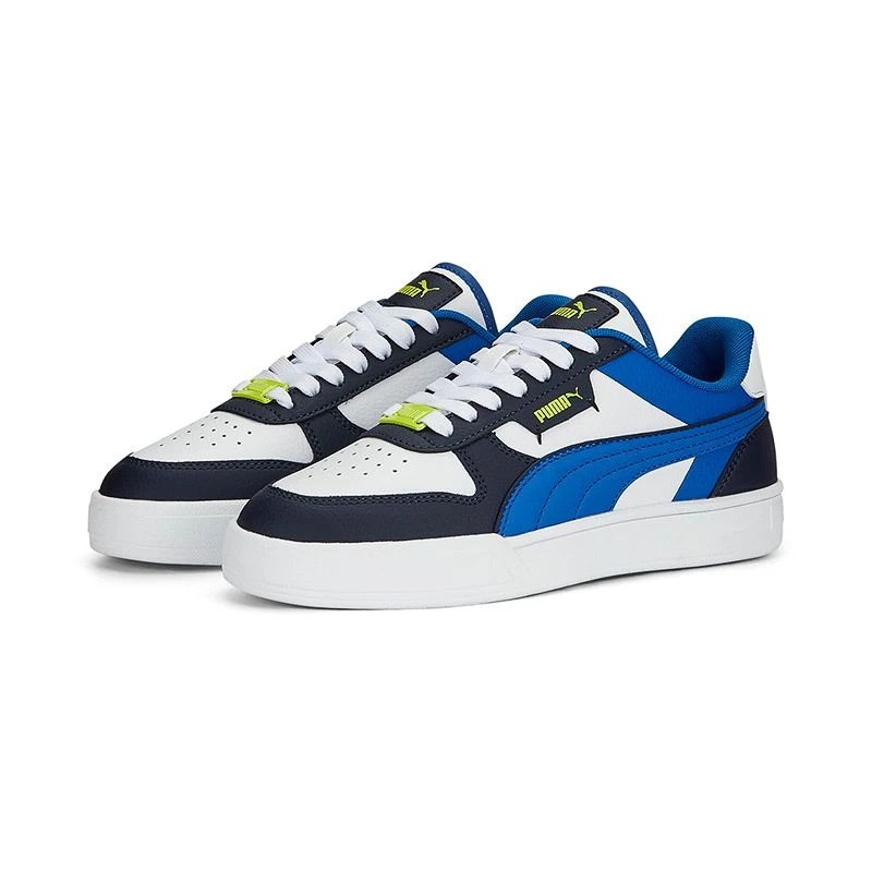 Puma Kids' Caven Dime Youth Runners White / Victoria Blue / Navy / Lime Smash 5 Puma Kids' Caven Dime Youth Runners White / Victoria Blue / Navy / Lime Smash - Image 3