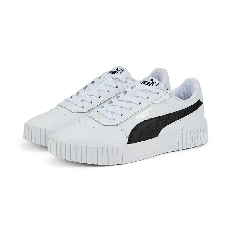 Puma Women's Carina 2.0 Sneakers White / Black / Silver 5 Puma Women's Carina 2.0 Sneakers White / Black / Silver - Image 3