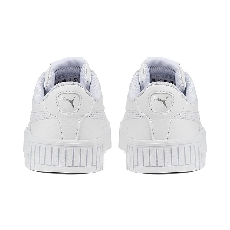 Puma Kids' Carina 2.0 Junior Sneakers White / Silver 7 Puma Kids' Carina 2.0 Junior Sneakers White / Silver - Image 5