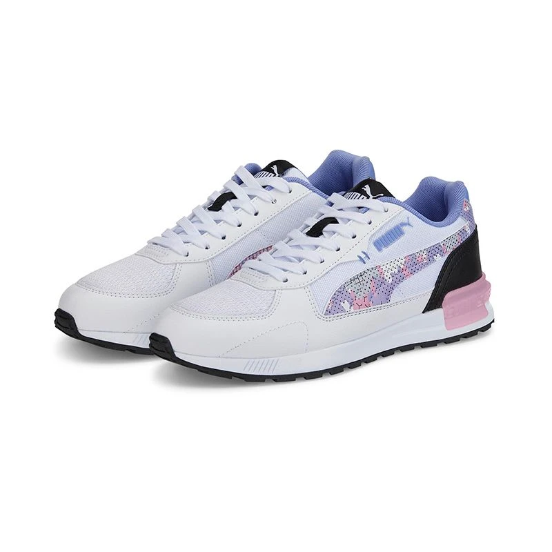 Puma Kids' Graviton Sashiko Youth Runners White / Prism Pink / Black / Lavendar Pop 7 Puma Kids' Graviton Sashiko Youth Runners White / Prism Pink / Black / Lavendar Pop - Image 5