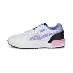 Puma Kids' Graviton Sashiko Youth Runners White / Prism Pink / Black / Lavendar Pop