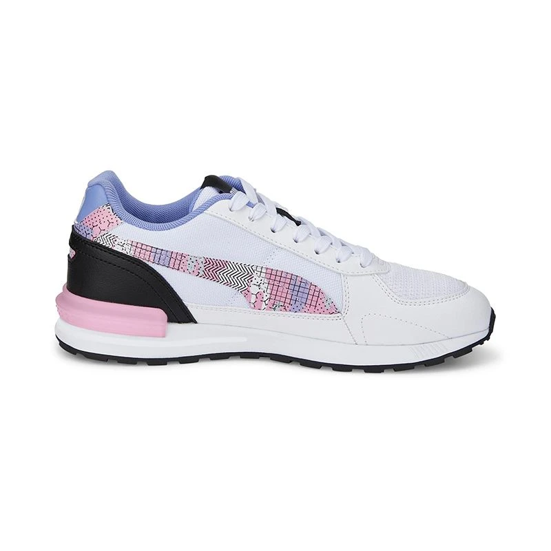 Puma Kids' Graviton Sashiko Youth Runners White / Prism Pink / Black / Lavendar Pop 4 Puma Kids' Graviton Sashiko Youth Runners White / Prism Pink / Black / Lavendar Pop - Image 2