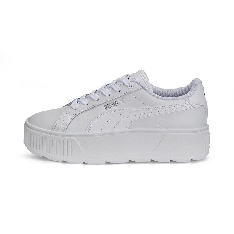 Puma Kids' Karmen L Youth Runners White 3 Puma Kids' Karmen L Youth Runners White
