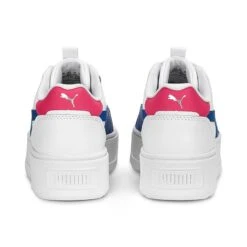 Puma Kids' Karmen Rebelle Youth Runners White / Victoria Blue / Silver -Skechers Store 388420 04 bv