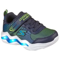 Skechers Kids' S Lights: Erupters IV Infant Runners Navy / Lime 9 Skechers Kids' S Lights: Erupters IV Infant Runners Navy / Lime -Skechers Store 400125n nvlm f large