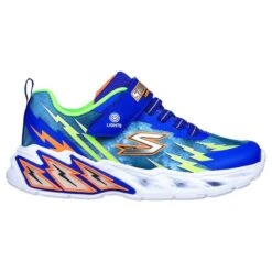 Skechers Kids' Light Storm 2.0 Junior Runners Blue / Lime