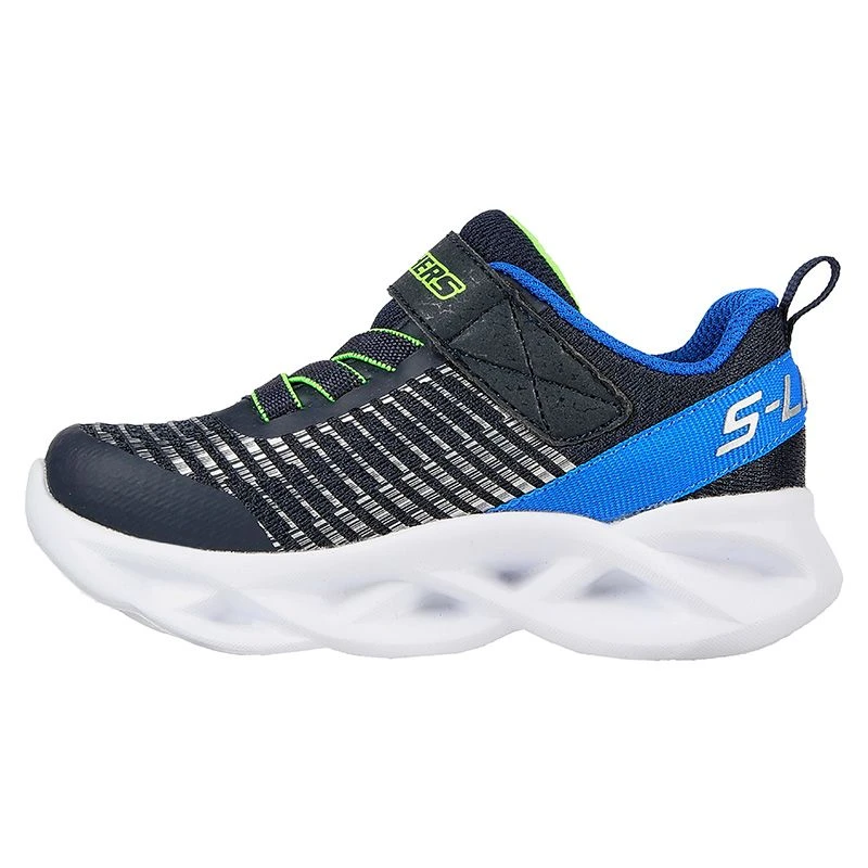 Skechers Kids' Twisty Brights - Novlo Infant Runners Navy / Blue 4 Skechers Kids' Twisty Brights - Novlo Infant Runners Navy / Blue - Image 2