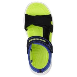 Skechers Kids' Razor Splash Junior Sandals Blue / Black / Lime 9 Skechers Kids' Razor Splash Junior Sandals Blue / Black / Lime -Skechers Store 406510l bblm b large