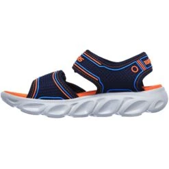 Skechers Kids' S Lights: Hypno-Splash Junior Sandals Navy / Orange 8 Skechers Kids' S Lights: Hypno-Splash Junior Sandals Navy / Orange -Skechers Store 90522l nvor d large