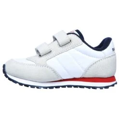 Skechers Kids' Retro Sneaks - Uvox Infant Runners White / Red / Navy 8 Skechers Kids' Retro Sneaks - Uvox Infant Runners White / Red / Navy -Skechers Store 97365n ntw d large