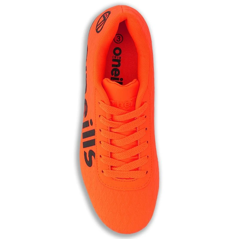 Mamba Firm Ground Laced Football Boots Youth Orange / Black 5 Mamba Firm Ground Laced Football Boots Youth Orange / Black - Image 3