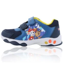 Paw Patrol Sole Light Up Trainers Navy / Cobalt Blue