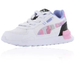 Puma Kids' Graviton Junior Runners White 9 Puma Kids' Graviton Junior Runners White -Skechers Store puma graviton sashiko trainers 3