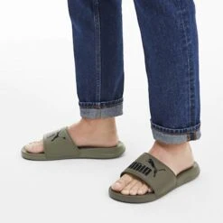 Puma Men's Popcat 20 Sliders Olive / Black 7 Puma Men's Popcat 20 Sliders Olive / Black -Skechers Store puma popcat 20 erkek terlik 37227906 13079 1200x12002 1